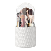 DooGooCoo upgrade rotating brush holder with 360-degree accessibility for quick makeup routines