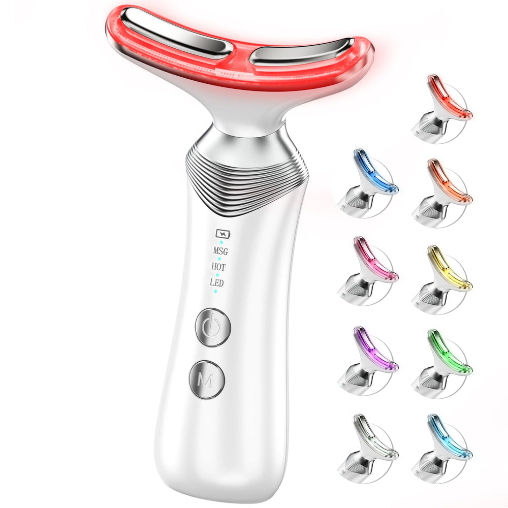 Dopsikn 9-in-1 red-light therapy for face and neck enables at-home skincare routine.