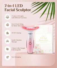 Dopsikn vibrating massager with thermals for facial relaxation and tone