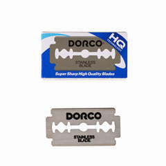 Dorco ST300 in barber-studio setup demonstrates reliable performance for pro and home shaves