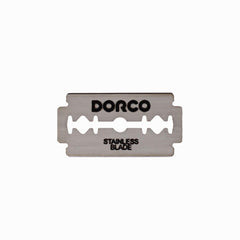 Dorco ST300 double-edge design compatible with standard safety razors for versatile use