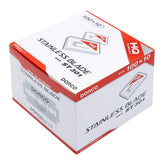 Dorco ST301 platinum extra blades close-up edge for precise, smooth shaves