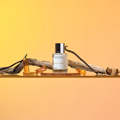 Dossier Ambery Cherry close-up of Grasse-sourced ingredients for premium perfumery