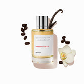 Dossier Ambery Vanilla bottle close-up highlights luxury packaging for daily luxury.
