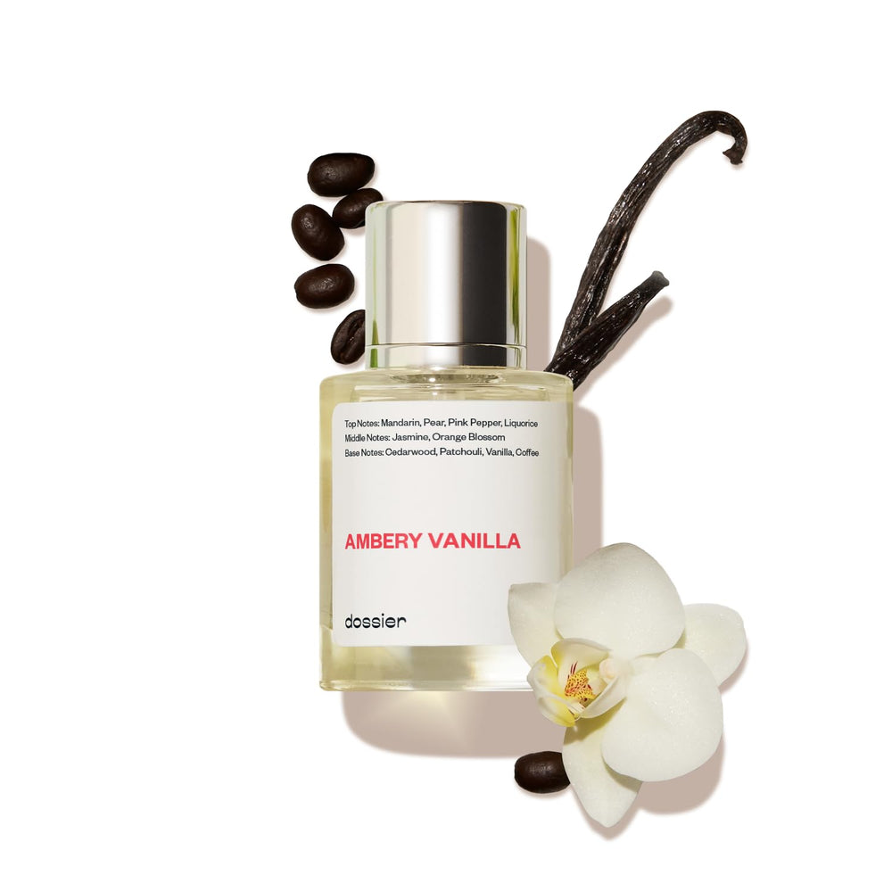 Dossier Ambery Vanilla bottle for everyday wear with lasting depth.