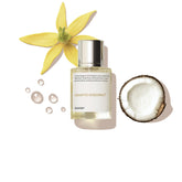 Dossier Aquatic Coconut bottle closeup on a clean surface for daily wear confidence