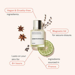 Pulse-point application on wrist ready for daily wear with enduring scent from Dossier.
