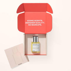 Dossier Powdery Tobacco ingredients panel emphasizes Grasse-sourced refinement.