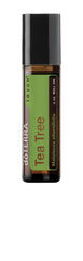 doTERRA Melaleuca Touch bottle closeup for soothing skin care.