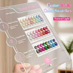 Double Rhythm building gel bottle close-up for nail art layering