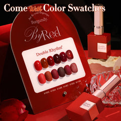 Double Rhythm 6-pcs gel polish set box display
