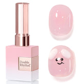 Double Rhythm Pink A1623 bottle close-up for at-home gel nail art