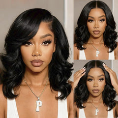 Douyin Bob Wig body wave texture for romantic, voluminous looks.