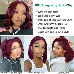 Douyin body-wave texture bob wig demonstrates soft waves and versatile styling.