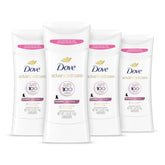 Dove Advanced Care Clear Finish Stick being applied for invisible protection