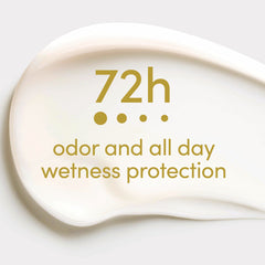 Dove Advanced Care Beauty Finish fragrance combines freesia, waterlily, and rose for a fresh feel.