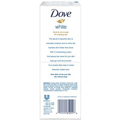 Dove Beauty Bar in bathroom setting for daily cleansing of face, body, and hands.