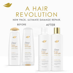 Dove Bond Strength Shampoo foamy lather close-up showing gentle cleansing and strengthening benefits