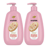 Dove Crumbl hand wash 2-pack bottle-pump for everyday freshness