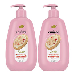 Dove Crumbl hand wash 2-pack bottle-pump for everyday freshness