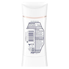 Dove Even Tone stick application close-up highlighting smooth glide.