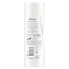 Dove Intense Nourishment ingredient panel highlights natural nutrients and essential oils.