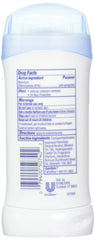 Dove Invisible Solid underarm application image shows smooth glide and odor protection.