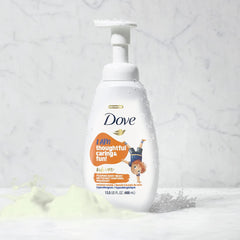 Dove Kids Care Foaming Body Wash Coconut Cookie front bottle signals kid-friendly use.