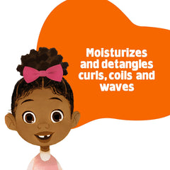 Dove Kids Hair Love packaging box highlights the collection and affirmations.