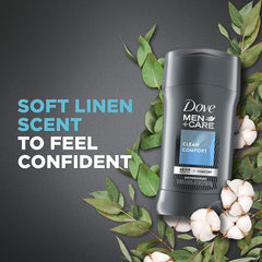 Dove Men+Care pack of 3 sticks offering extended underarm protection each day.