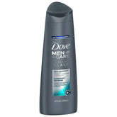 Dove Men+Care Dermacare Scalp defense bottle for dandruff relief and stronger hair.