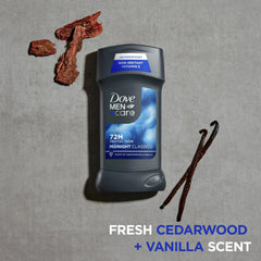 Dove Men+Care Midnight Classico scent profile for day and night confidence