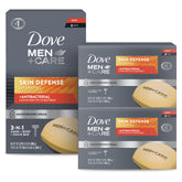 Dove Men+Care Skin Defense bar in box, ready for daily cleansing.