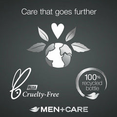 Dove Men+Care lightweight mist application delivers quick-drying freshness for daily wear.