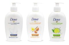 Dove Nourishing Hand Wash deeply nourishing bottle provides soft, smooth hands after every wash.