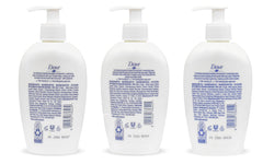 Dove Nourishing Hand Wash with Shea Butter & Warm Vanilla cream texture moisturizes during cleansing.