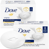Dove Original Beauty Bar 2-pack ready for versatile daily cleansing.