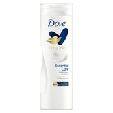 Dove Original Nourishing Body Milk bottle top view highlights rich hydration