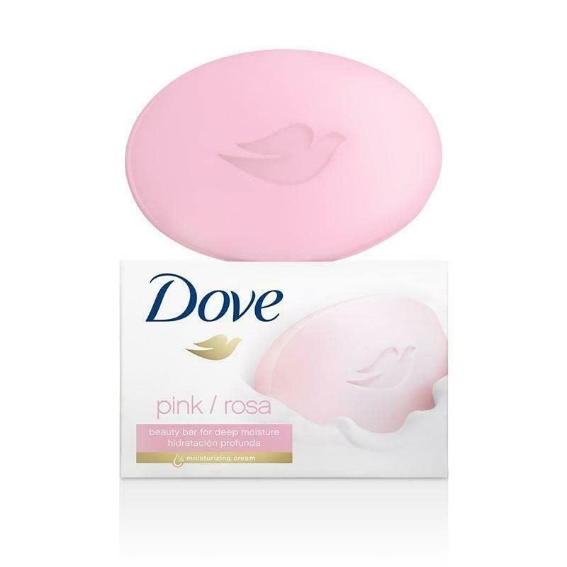 Dove Pink Beauty Bar 16 bars with moisturizing cream for softer, smoother skin