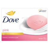 Dove Pink Rosa soap bar for daily cleansing with a soft pink finish
