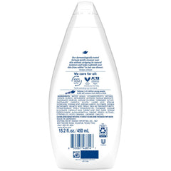 Dove Silky Velvet Body Wash two-pack packshot emphasizes value and convenience.