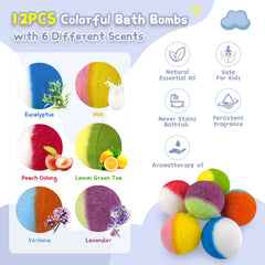 DOVIPE bath bombs offer rich bubbles and vibrant colors for a magical soak.