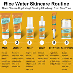 DOYEEWO skin-care-set-6pcs toner-mist hydrates and balances skin tone