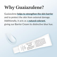 Dr.Althea 147 barrier cream ceramides illustration demonstrates barrier-supporting nutrients.