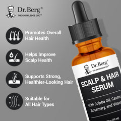 Dr Berg serum with essential oils ready to add shine
