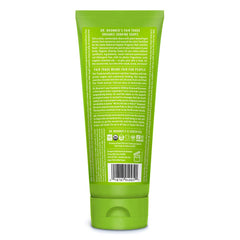 Dr. Bronner's Lemongrass shaving foam close-up shows rich, moisturizing texture for a close shave.