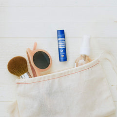 Dr. Bronner's Organic Lip Balm Naked Unscented tube for fragrance-free lip care.