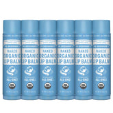 Dr. Bronner's organic lip balm pack tubes keep lips hydrated on the go