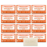 Dr. Bronner's Tea Tree bar soap packaging shows recycled wrap for eco-friendly skincare use.