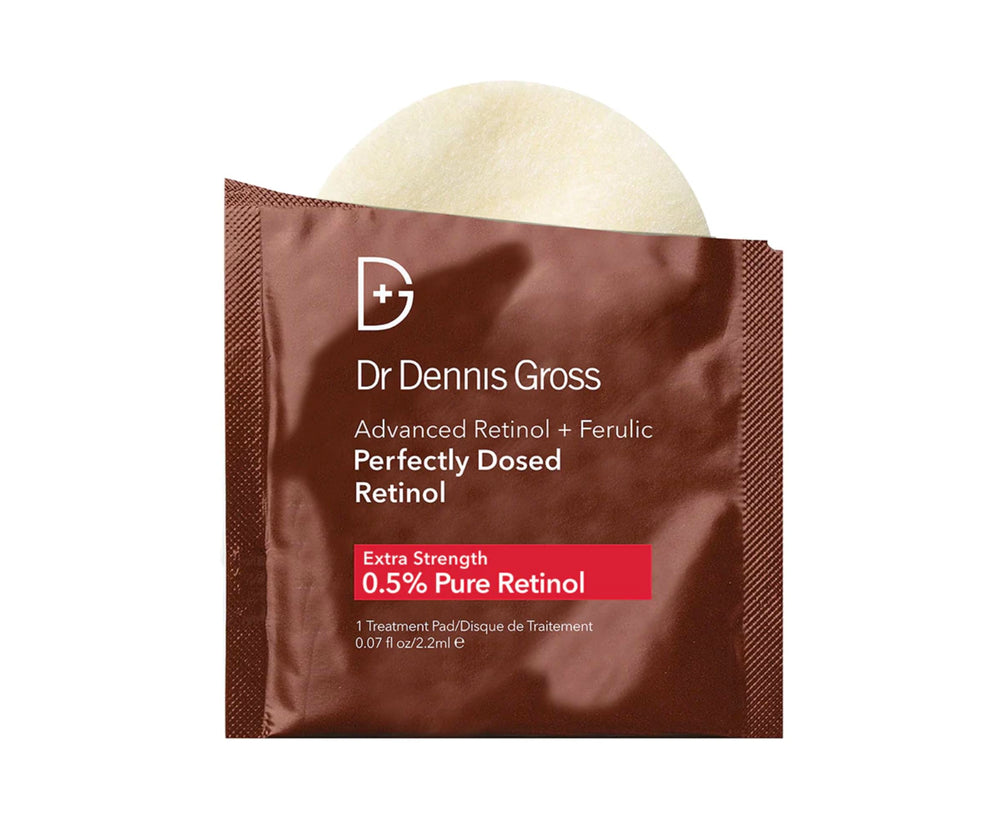 Pack shot of Dr Dennis Gross treatment, premium anti-aging solution.